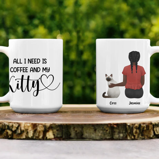 Coffee & Kitty | Ceramic Mug for Woman