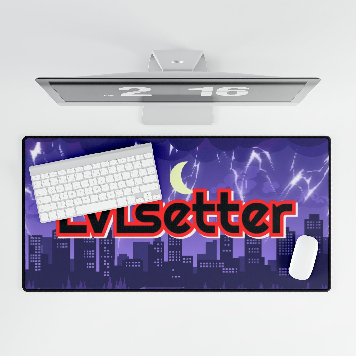 LvLsetter - City Storm (Deskmat)